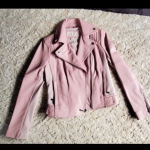 Pink Michael KORS leather jacket